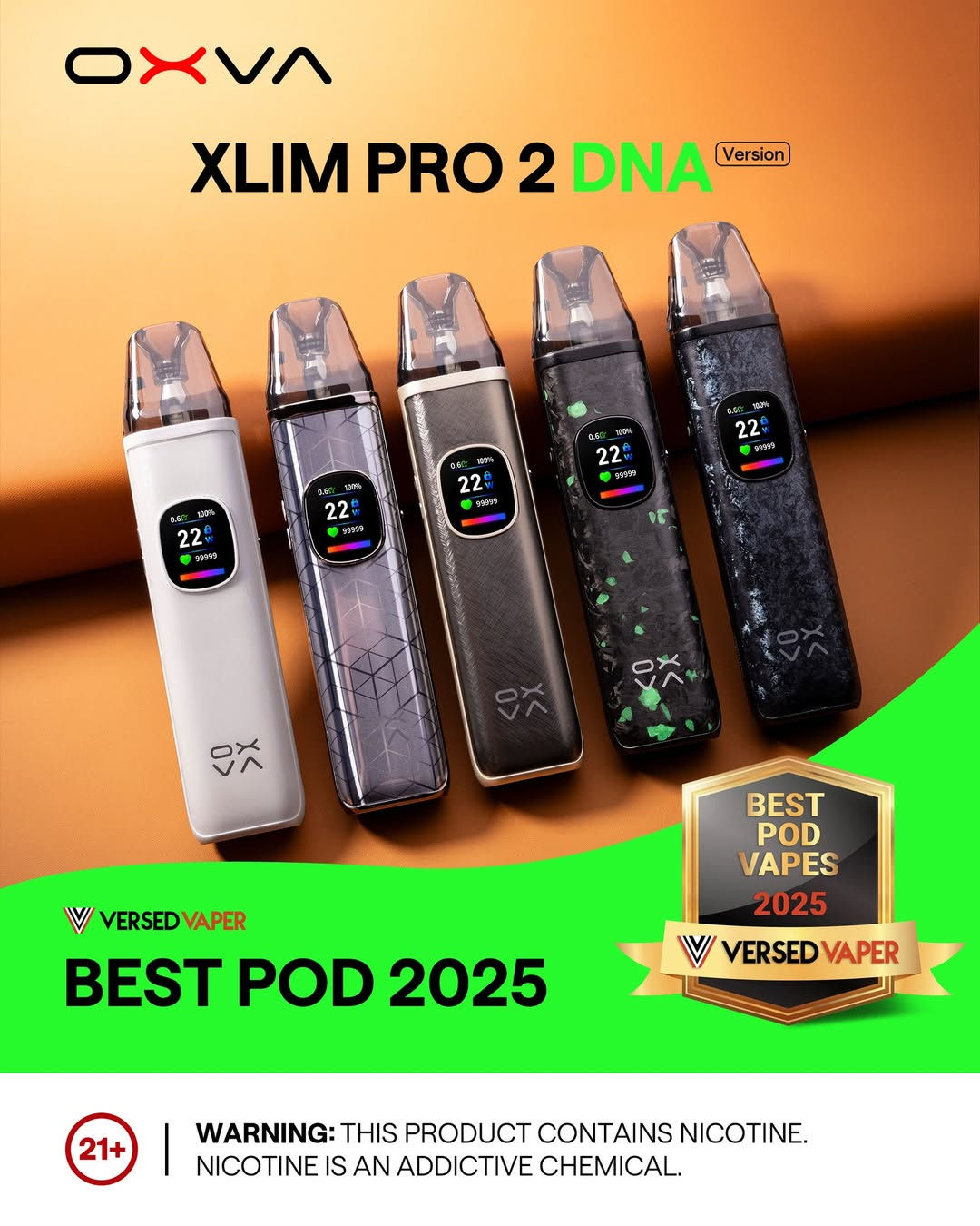 【OXVA|小蠻牛 XLIM PRO 2 DNA】注油式主機