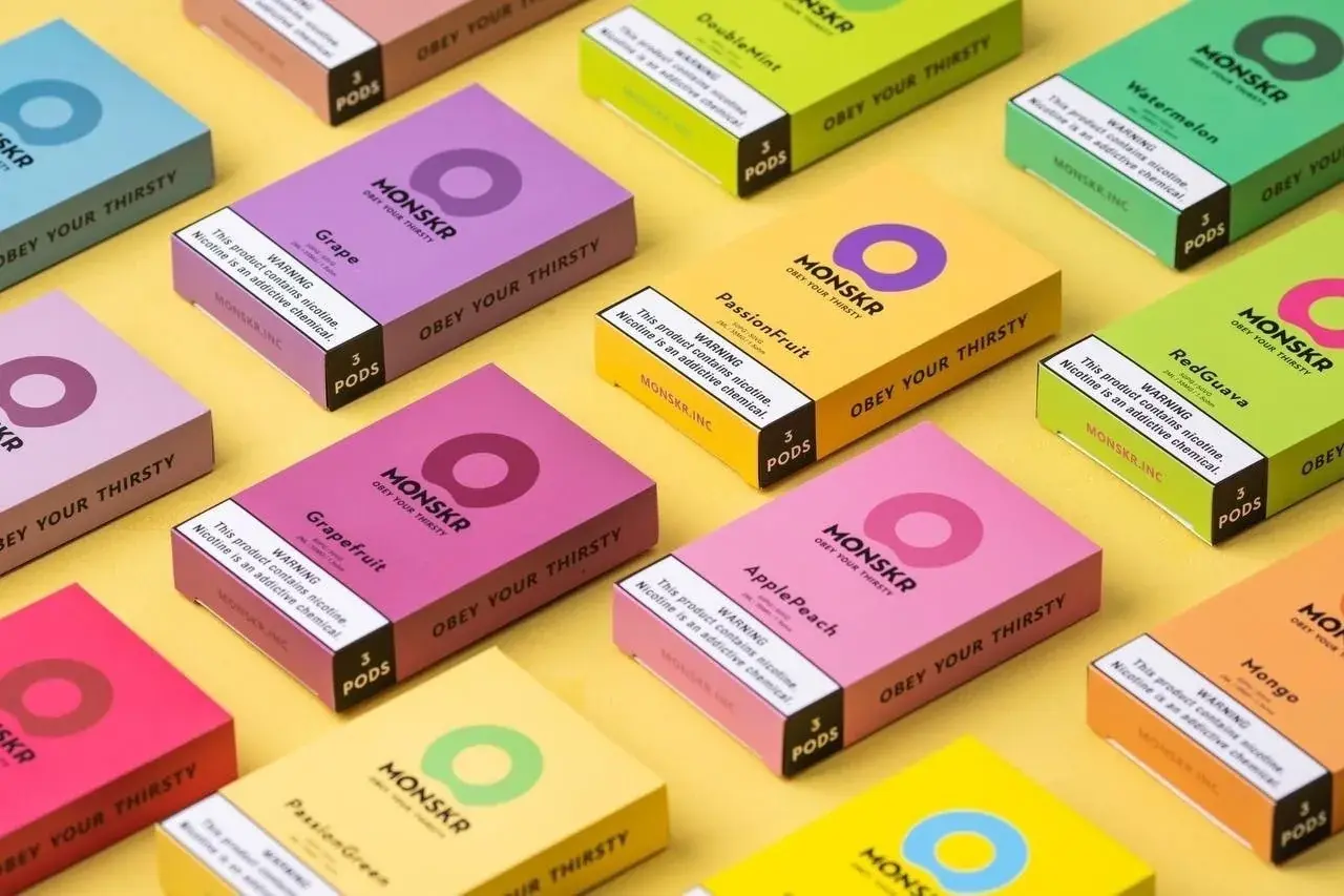 【MONSKR│蒙斯科｜封閉式】一次性 封閉式 拋棄式 小煙 煙油 果汁 E-JULCE Vape Vapor 電子煙油 蒸氣