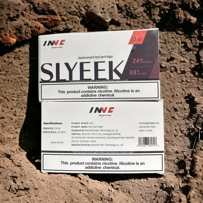 【INVC】Slyeek 斯萊克二代 主機套裝 空煙彈 替換倉 空油倉