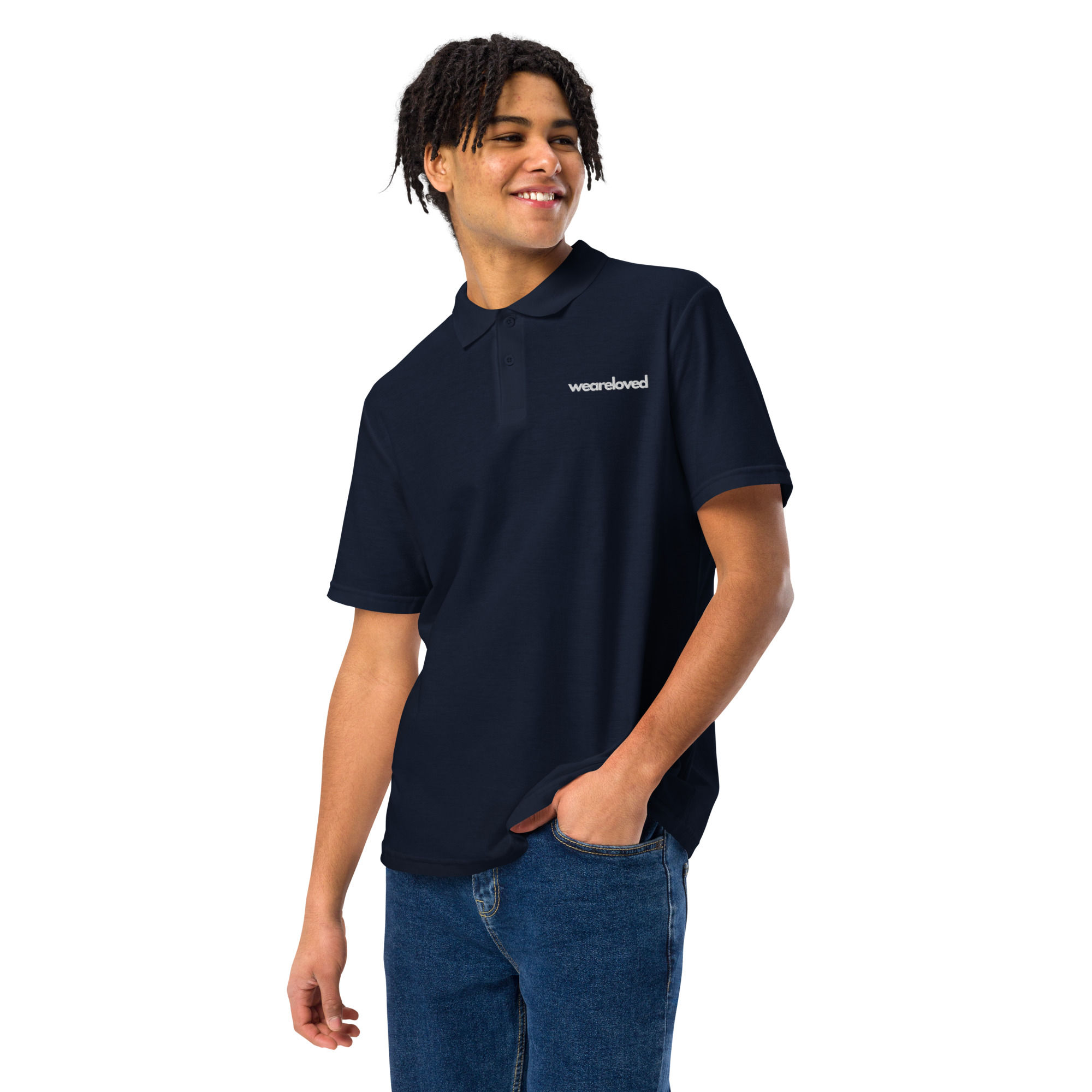 WeAreLoved - Embroidered Logo - Polo Shirt Unisex