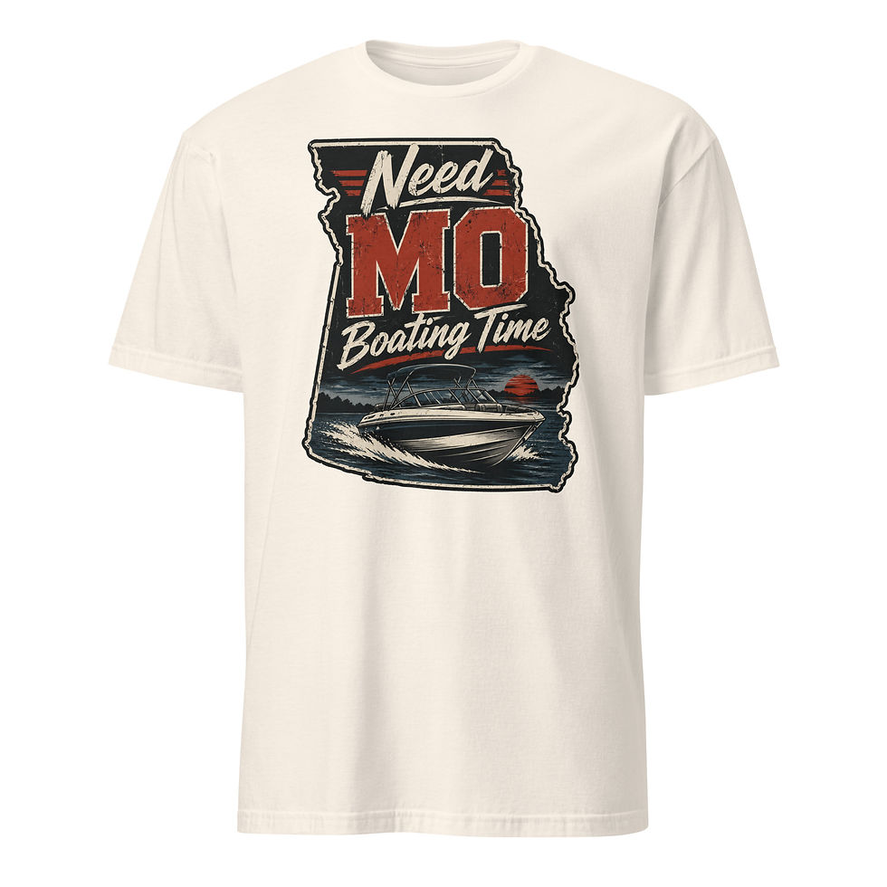 Thumbnail: Need MO Boating Time Short-Sleeve Unisex T-Shirt