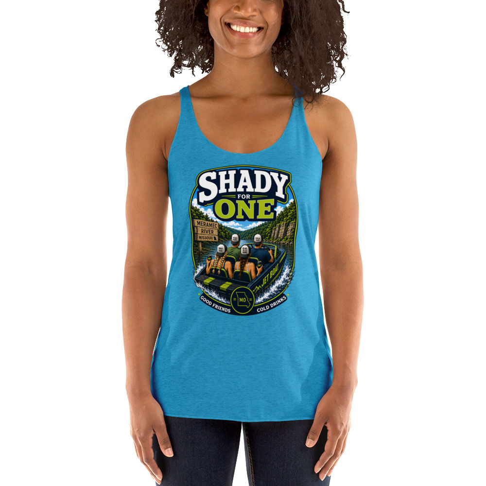 Shady for One - Women's Racerback Tank