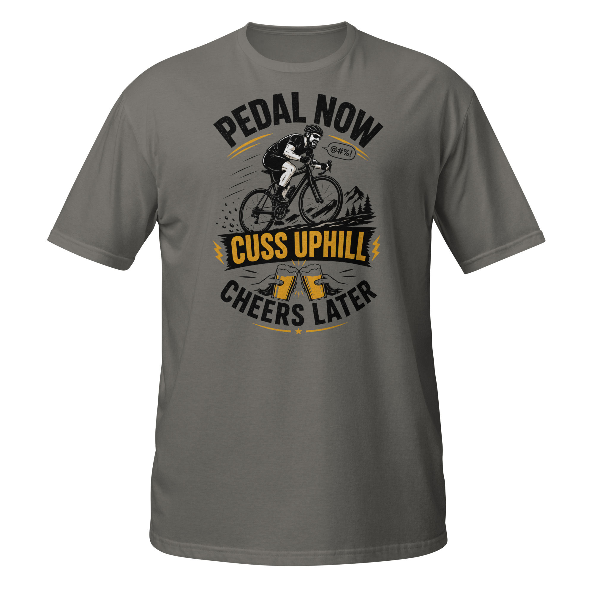 Man Biker Short-Sleeve Unisex T-Shirt