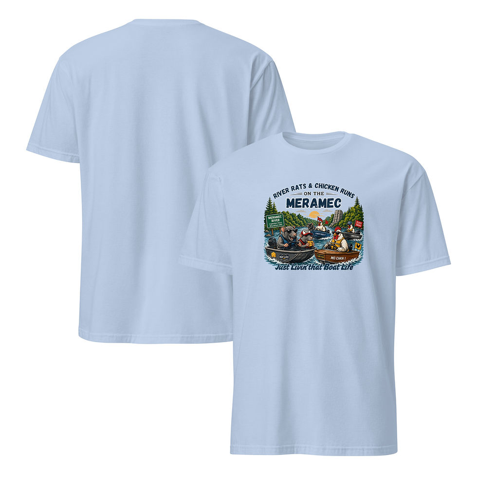 Thumbnail: River Rats & Chicken Runs Short-Sleeve Unisex T-Shirt