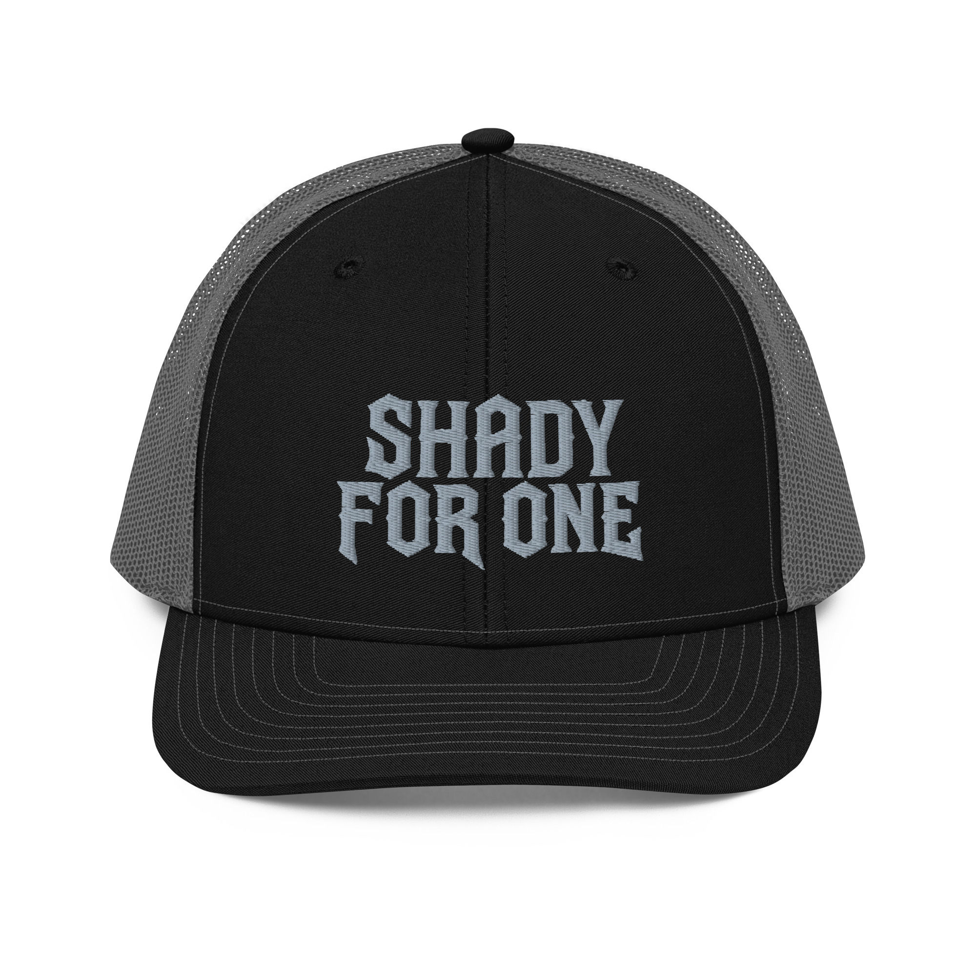Shady for One White Thread Richardson Trucker Cap