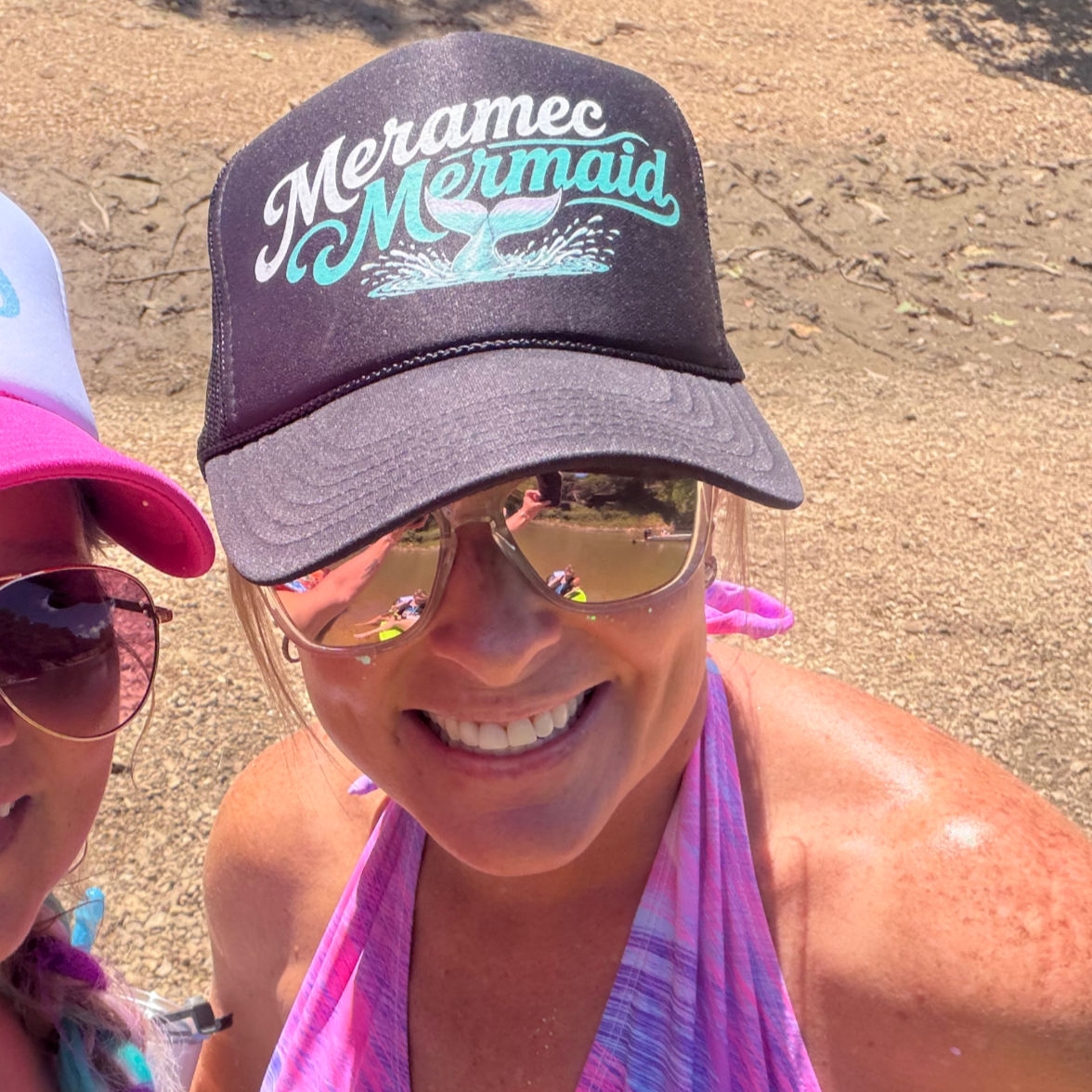 Meramec Mermaid Dark Foam Trucker Hat
