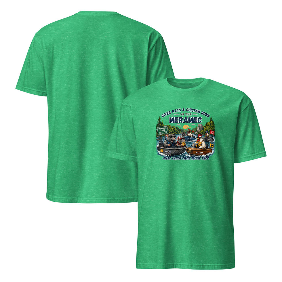Thumbnail: River Rats & Chicken Runs Short-Sleeve Unisex T-Shirt