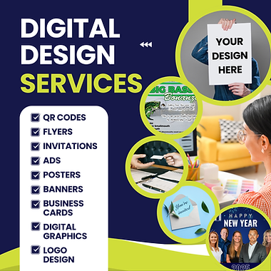Navy and Green Modern Graphic Design Services Instagram Post.png