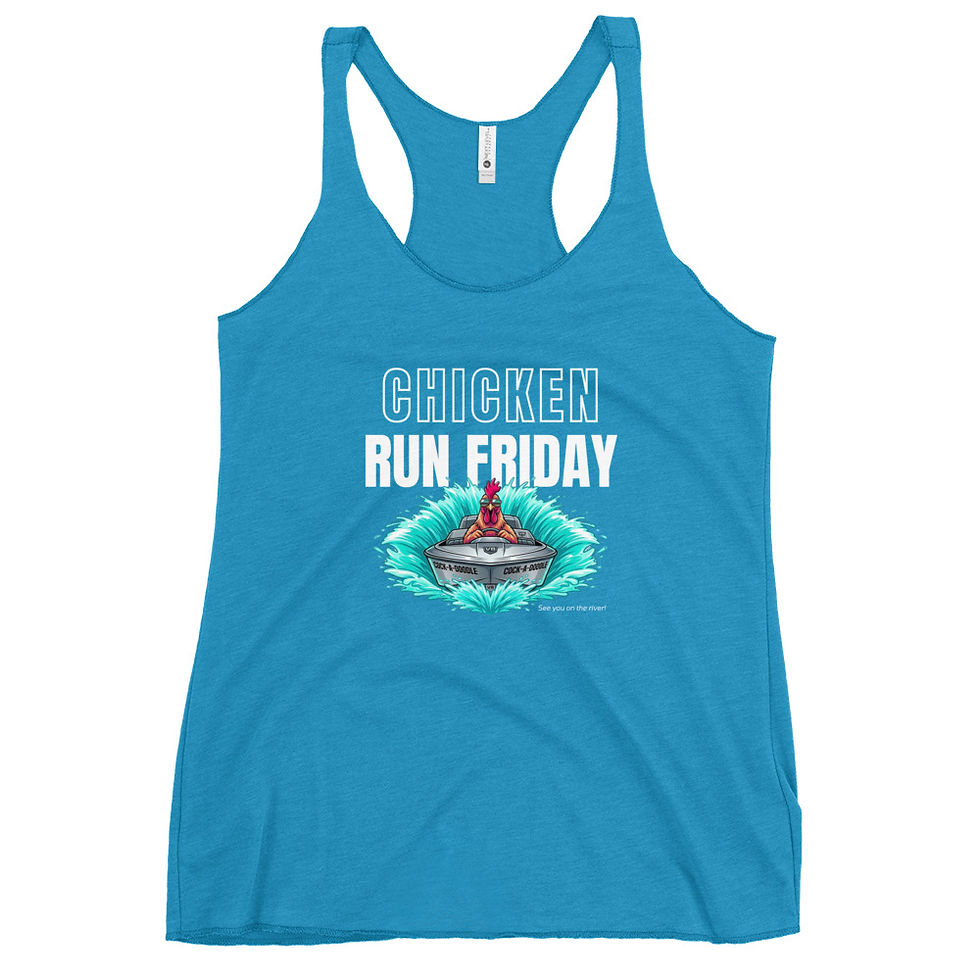 Thumbnail: Chicken Run Friday Women's Racerback Tank