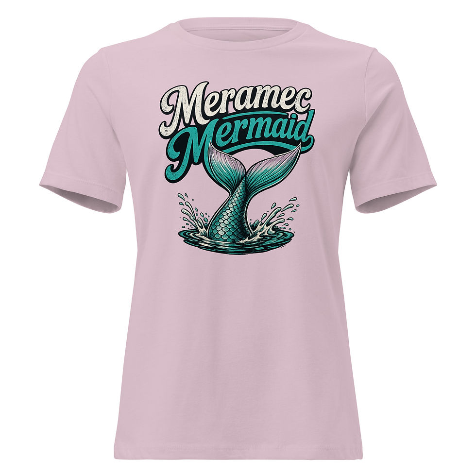 Thumbnail: Meramec Mermaid - Women's Relaxed T-Shirt
