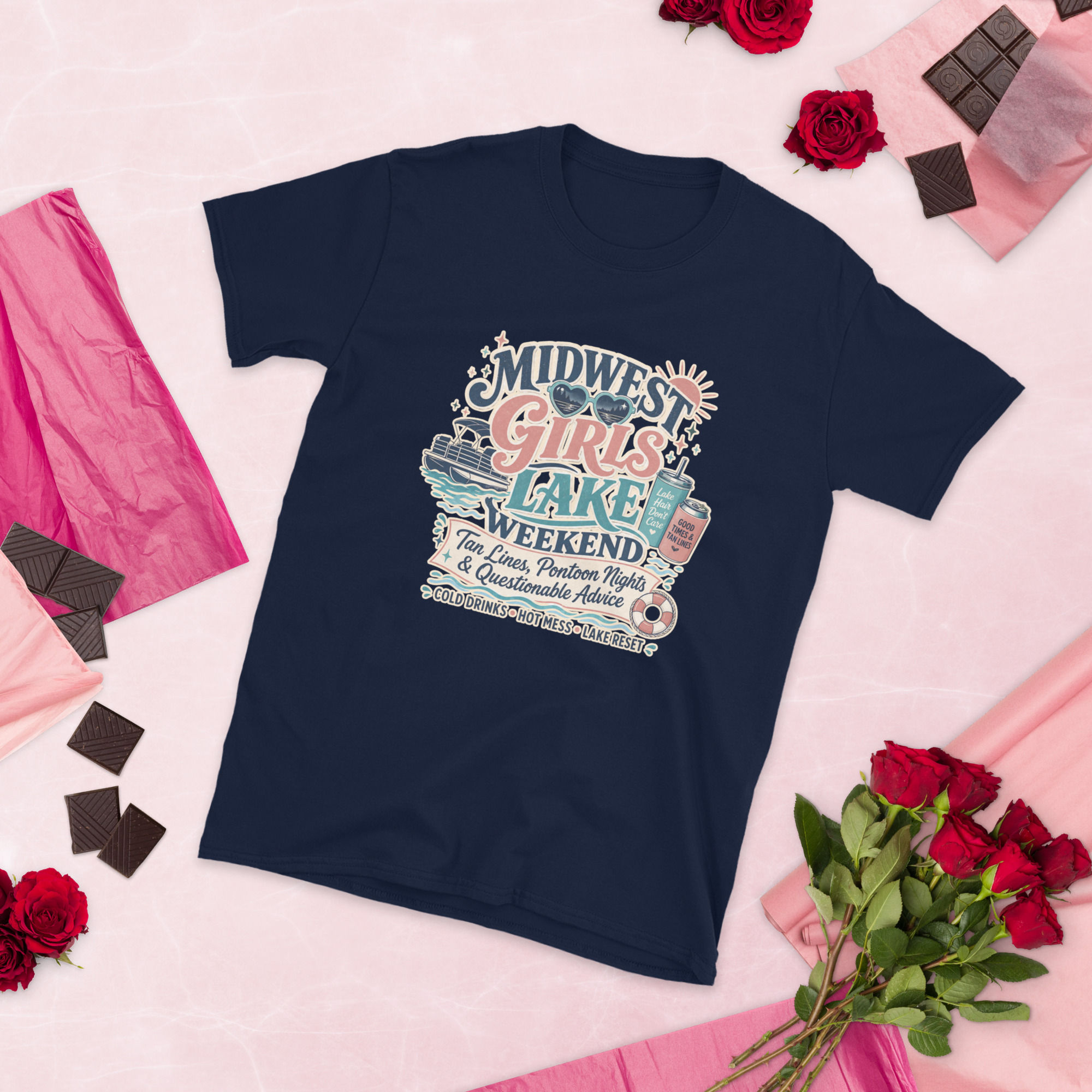 Midwest Girls Lake Weekend - Short-Sleeve Unisex T-Shirt