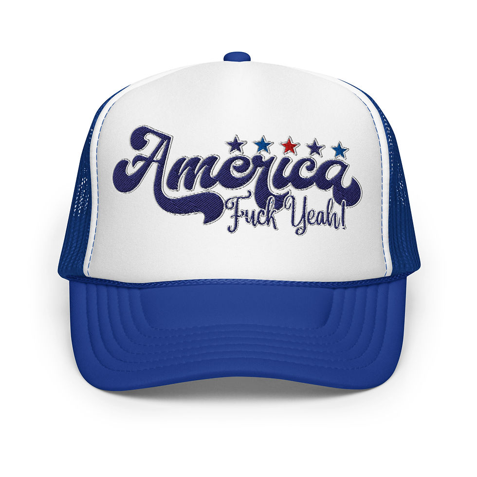 Thumbnail: America *uck Yeah! 3D Embroidery Foam trucker hat
