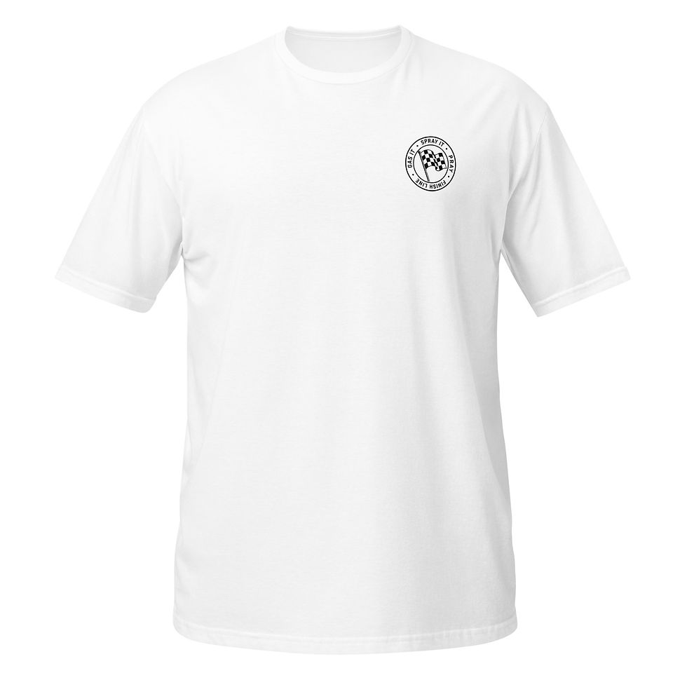 Thumbnail: Badassery SPEED ENFORCEMENT Lighter Colors Short-Sleeve Unisex T-Shirt DTG Print