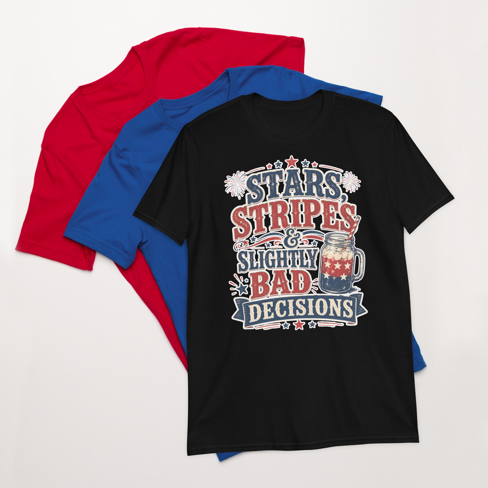 Stars & Stripes - Short-Sleeve Unisex T-Shirt