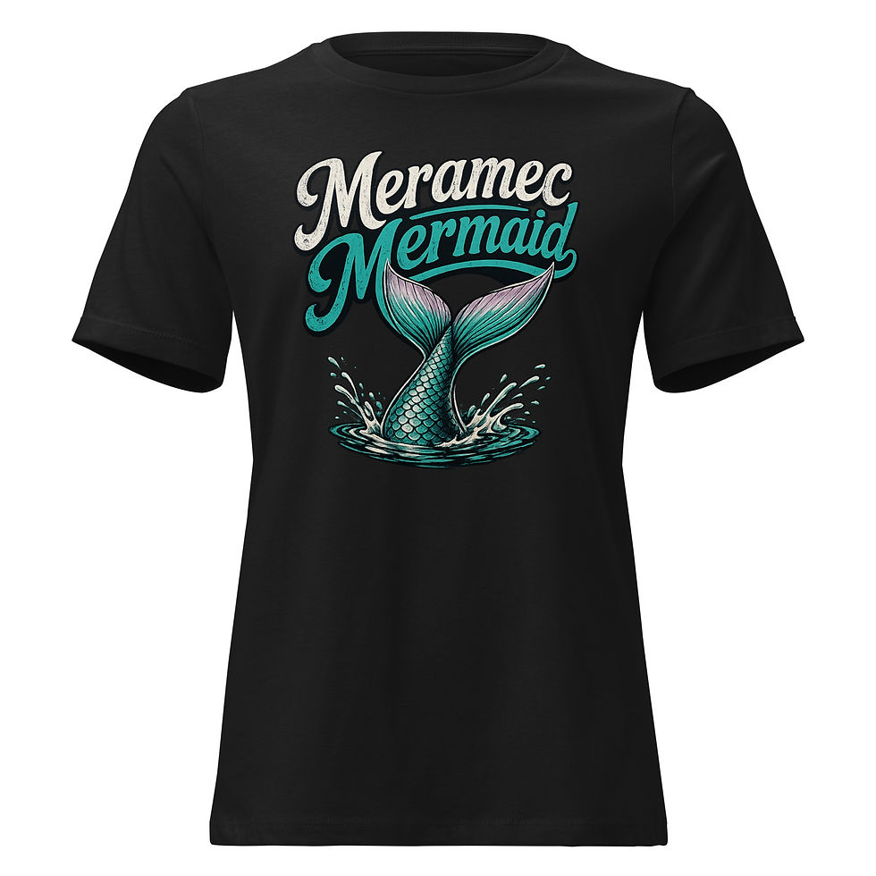 Thumbnail: Meramec Mermaid - Women's Relaxed T-Shirt