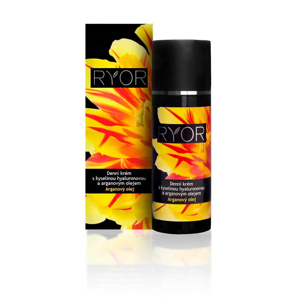 Денний крем з гіалуроновою кислотою та аргановою олією