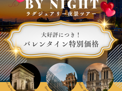 🇫🇷安心＆安全パリ夜景ツアー