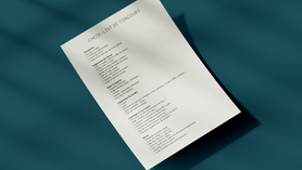 Check-list concours équestre
