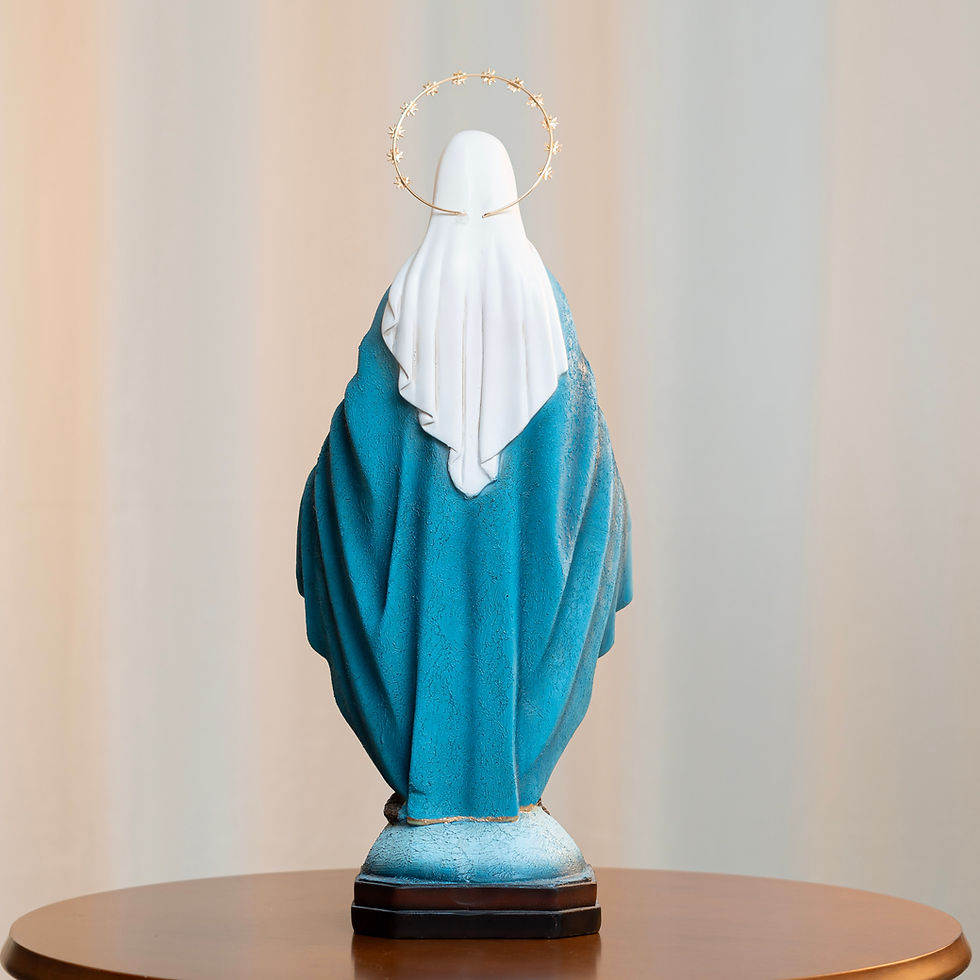 Miniatura: Nossa Senhora das Graças (Barroco) 50cm Resina