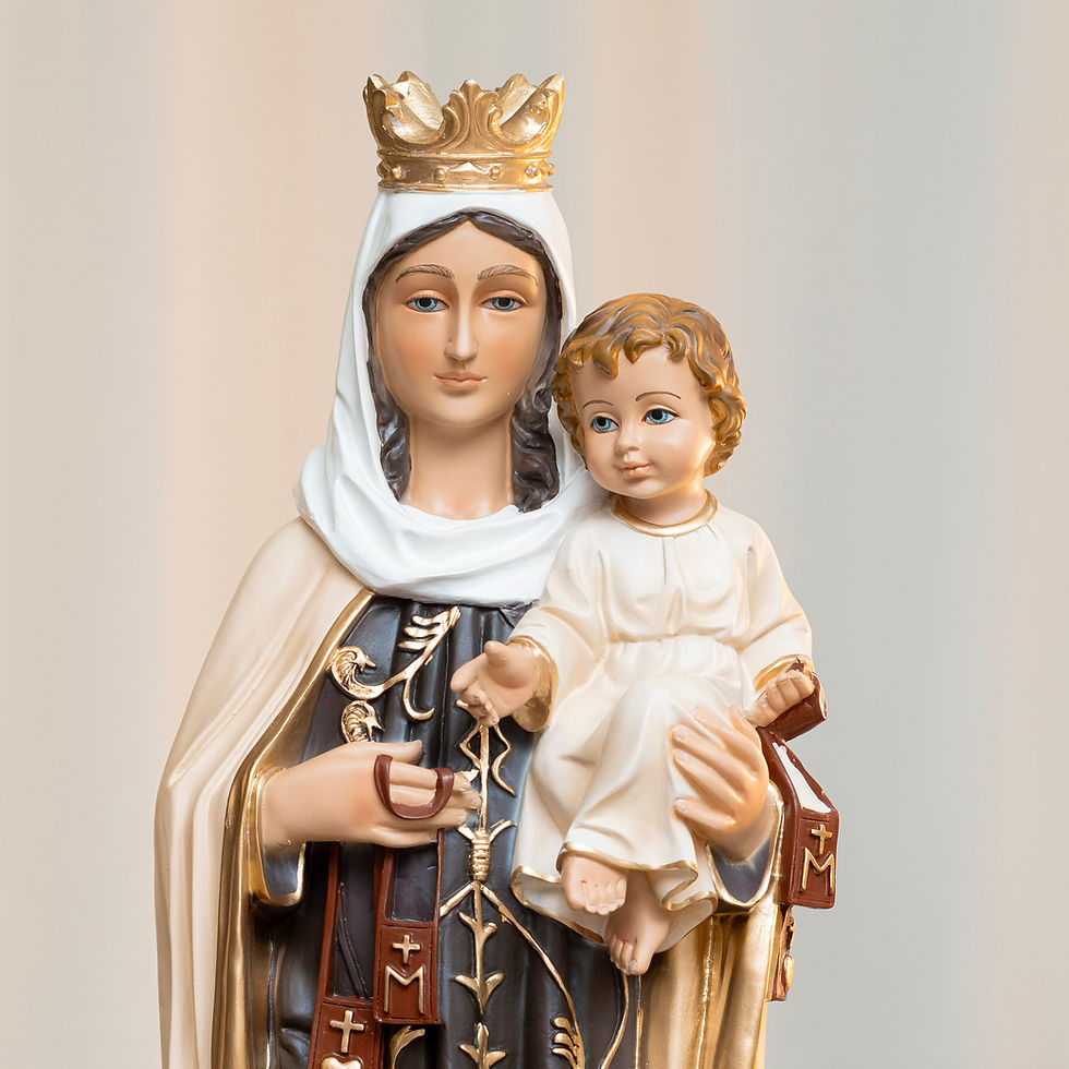 Miniatura: Nossa Senhora do Carmo 60cm Resina