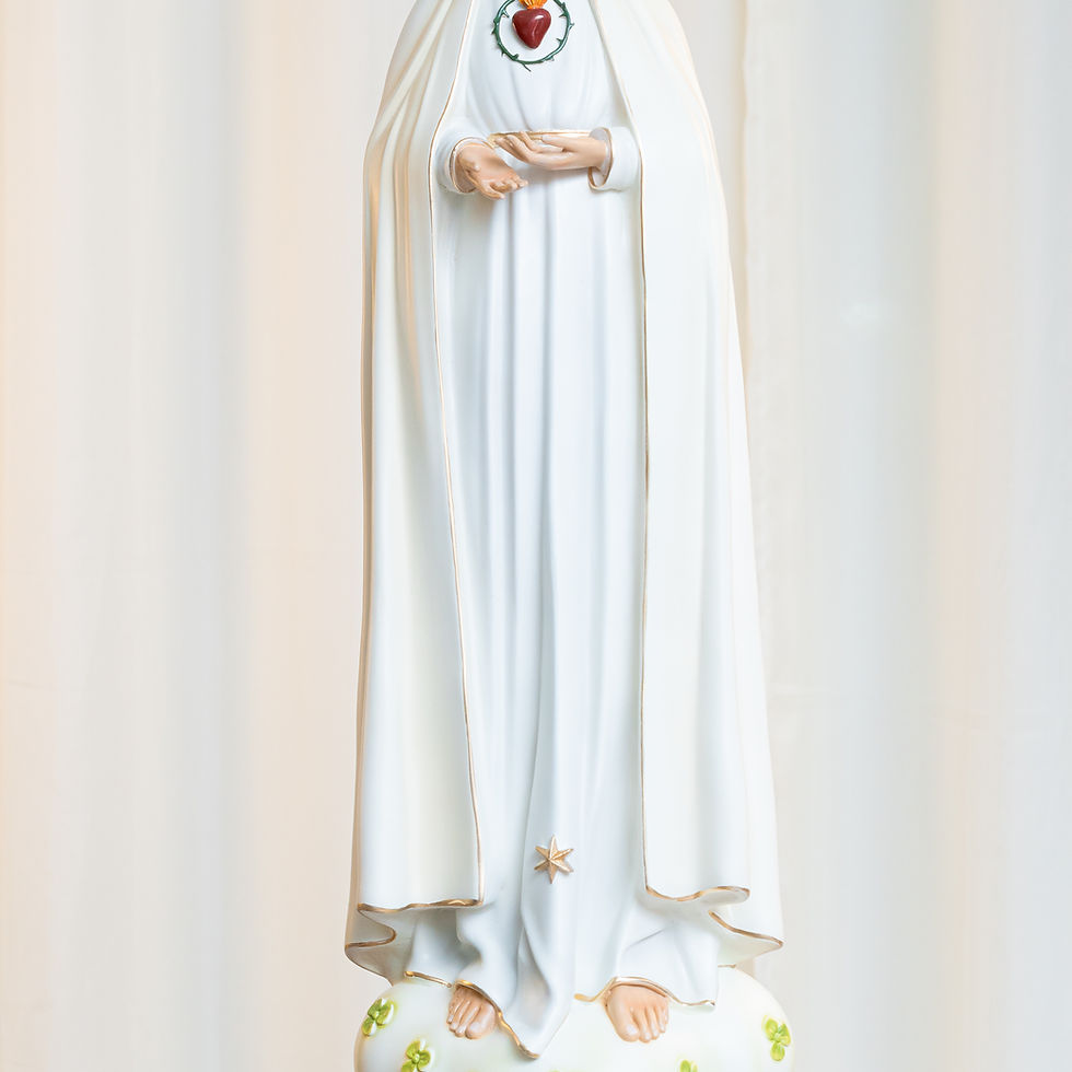 Miniatura: Nossa Senhora de Fátima Peregrina 70cm Resina