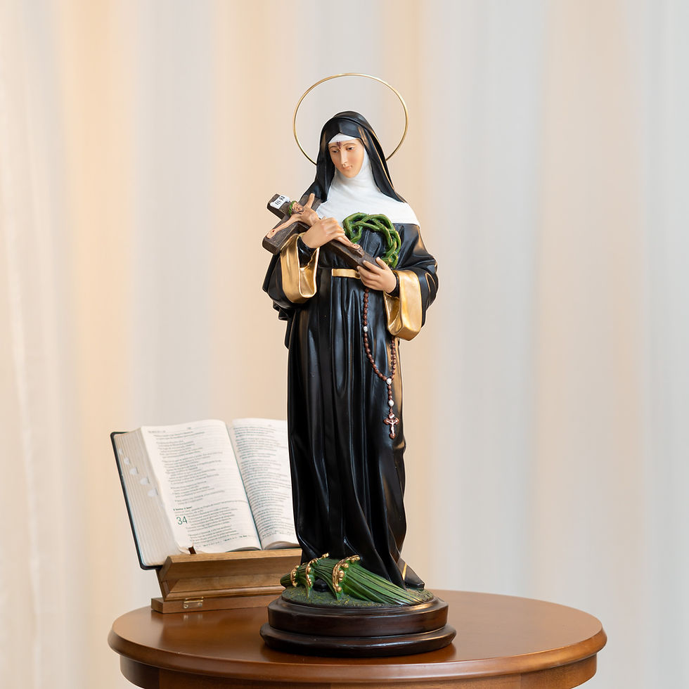 Miniatura: Santa Santa Rita Nova 60cm (C/ Auréola)