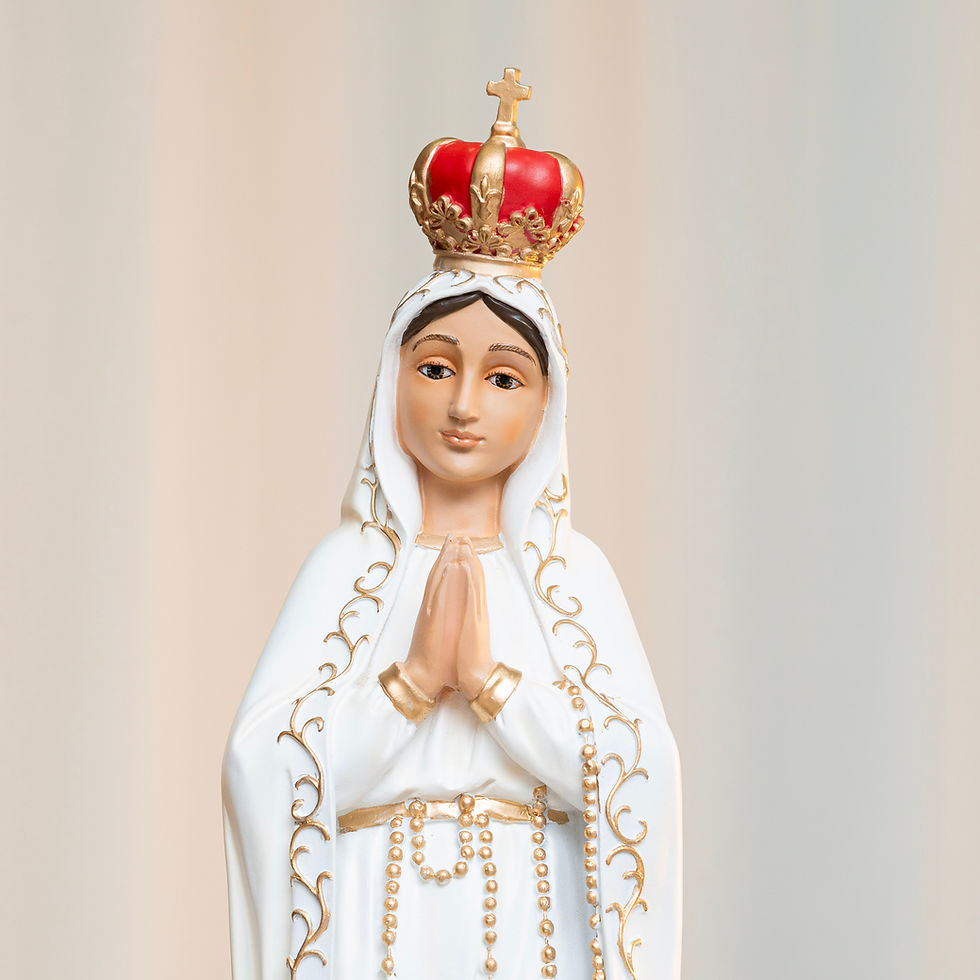 Miniatura: Nossa Senhora de Fátima Nova 60cm Resina