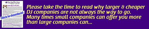 Download our free article on why larger DJ companies are not always the way to go