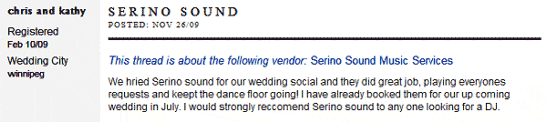 Wedding Social Review, ItsLove.ca