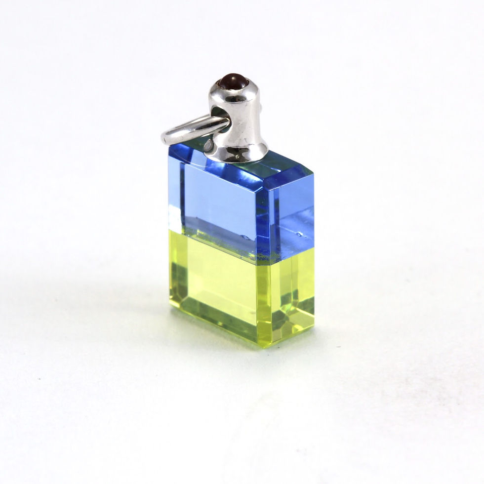 IRIS #101 Archangel Jophiel - Pale Blue/Pale Olive
