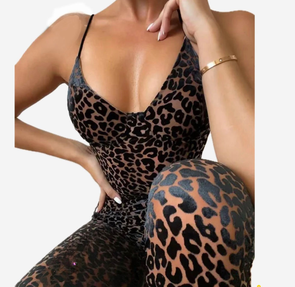 Thumbnail: Spicy Leopard Jumpsuit