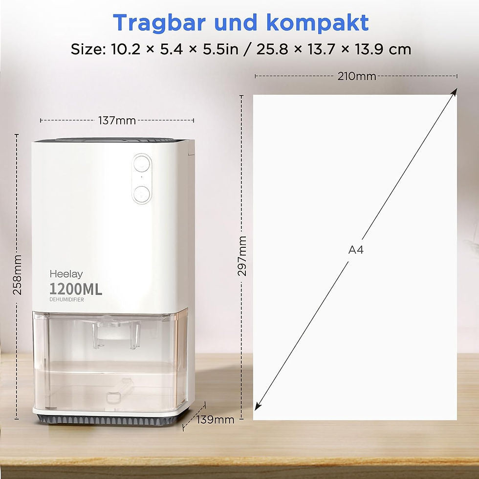 Miniatura: Desumidificador Elétrico Compacto 1200ML