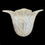 Thumbnail: Pair of Barovier Murano Glass 'Rugiadoso' Leaf Wall Sconces
