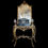 Thumbnail: 1920's Gold Guilt Console Table