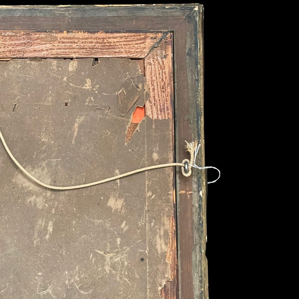 Thumbnail: Mid 19th Century Gesso Gilded French Mirror