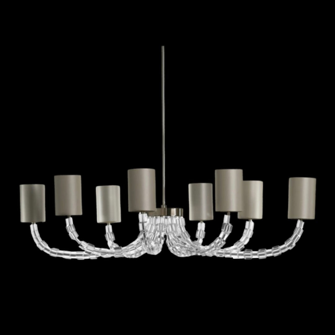 Oval Lartigue 'Porta Romana' Chandelier