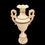 Thumbnail: 1920's Italian Alabaster Urn Table Lamp
