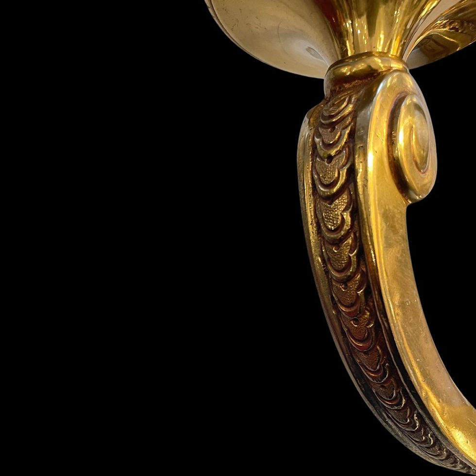 Thumbnail: Pair of 19th Century French Antique Regency Wall Lights