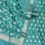 Thumbnail: sea green chiniya silk handloom banarasi dress material chunni view