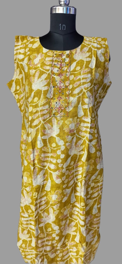 plus size raw silk suit set full view