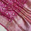 Thumbnail: strawberry pure katan silk banarasi saree pallu view