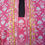 Thumbnail: pink pure cotton printed suit set neck view