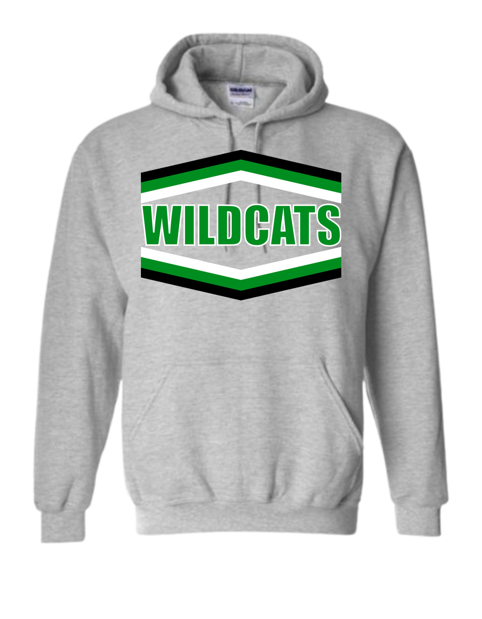 Striped Wildcats Hoodie