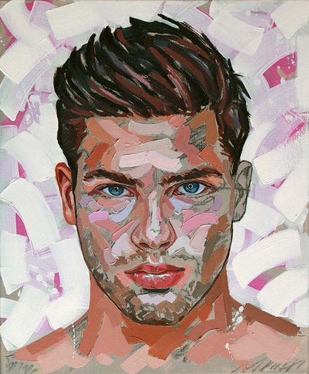 Queer Art painting by Daniel Jaen Art