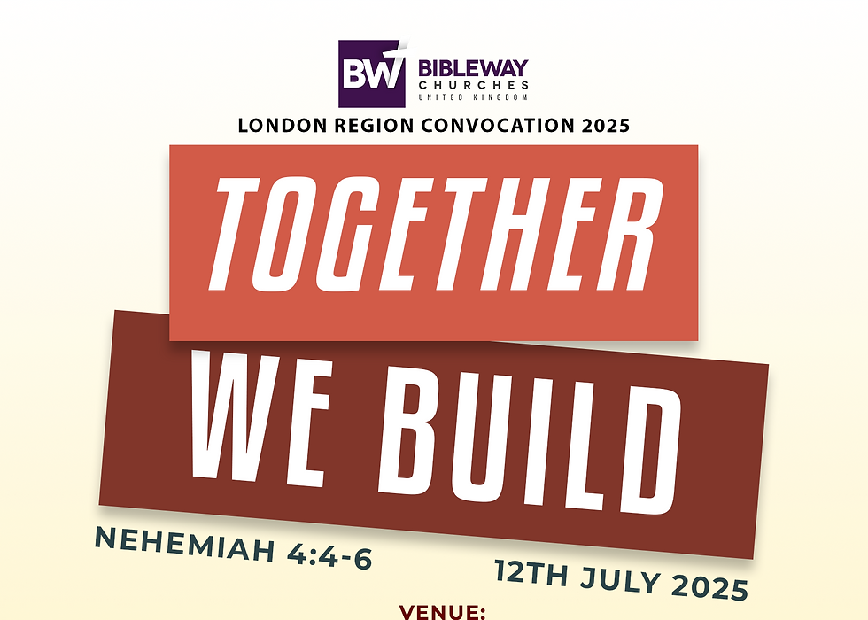 BWCUK London Region Convocation 2025