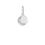 Thumbnail: Links of London Sterling Silver Crescent Moon Disc Charm