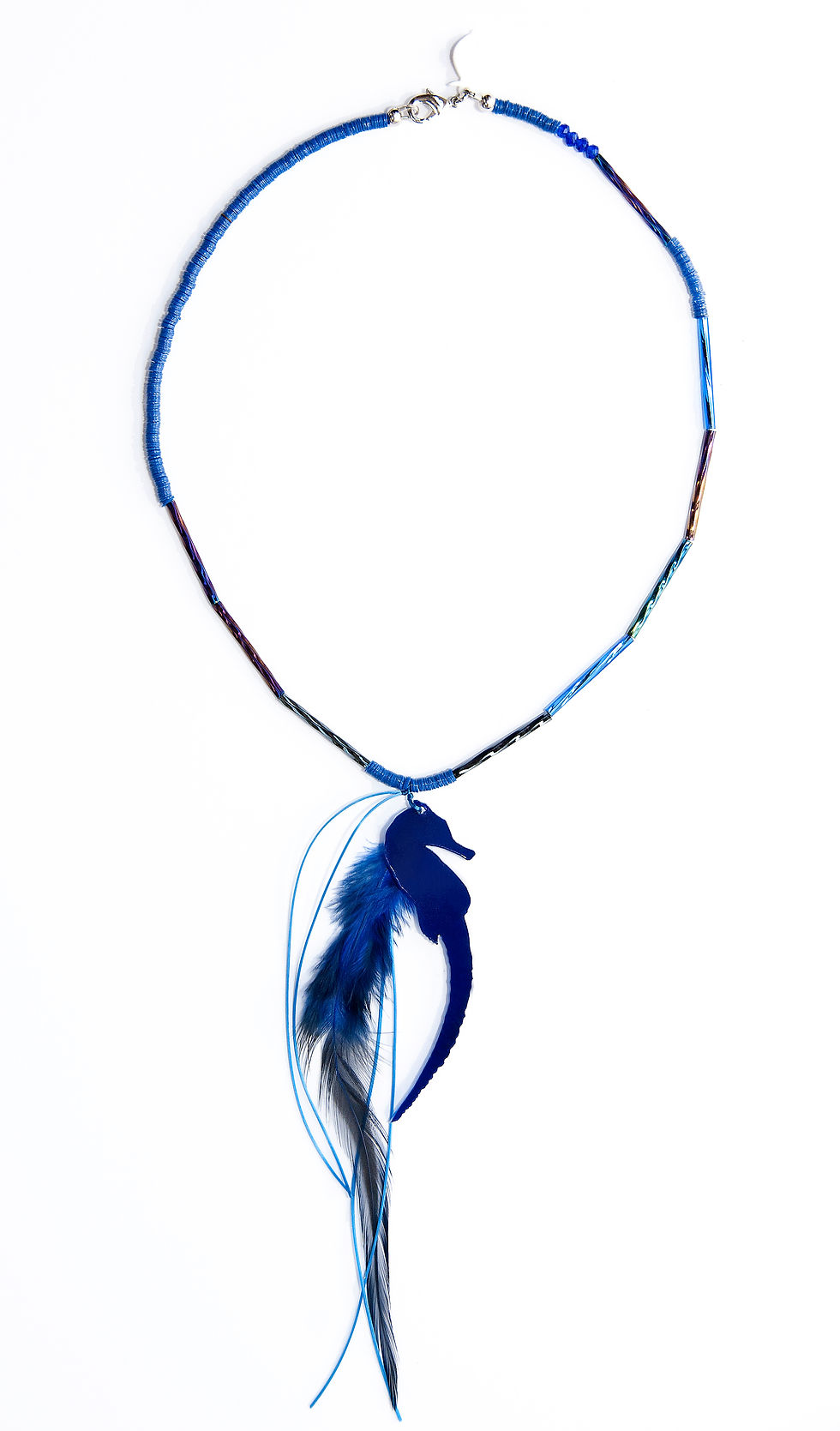 Dark Blue Coloured Necklace