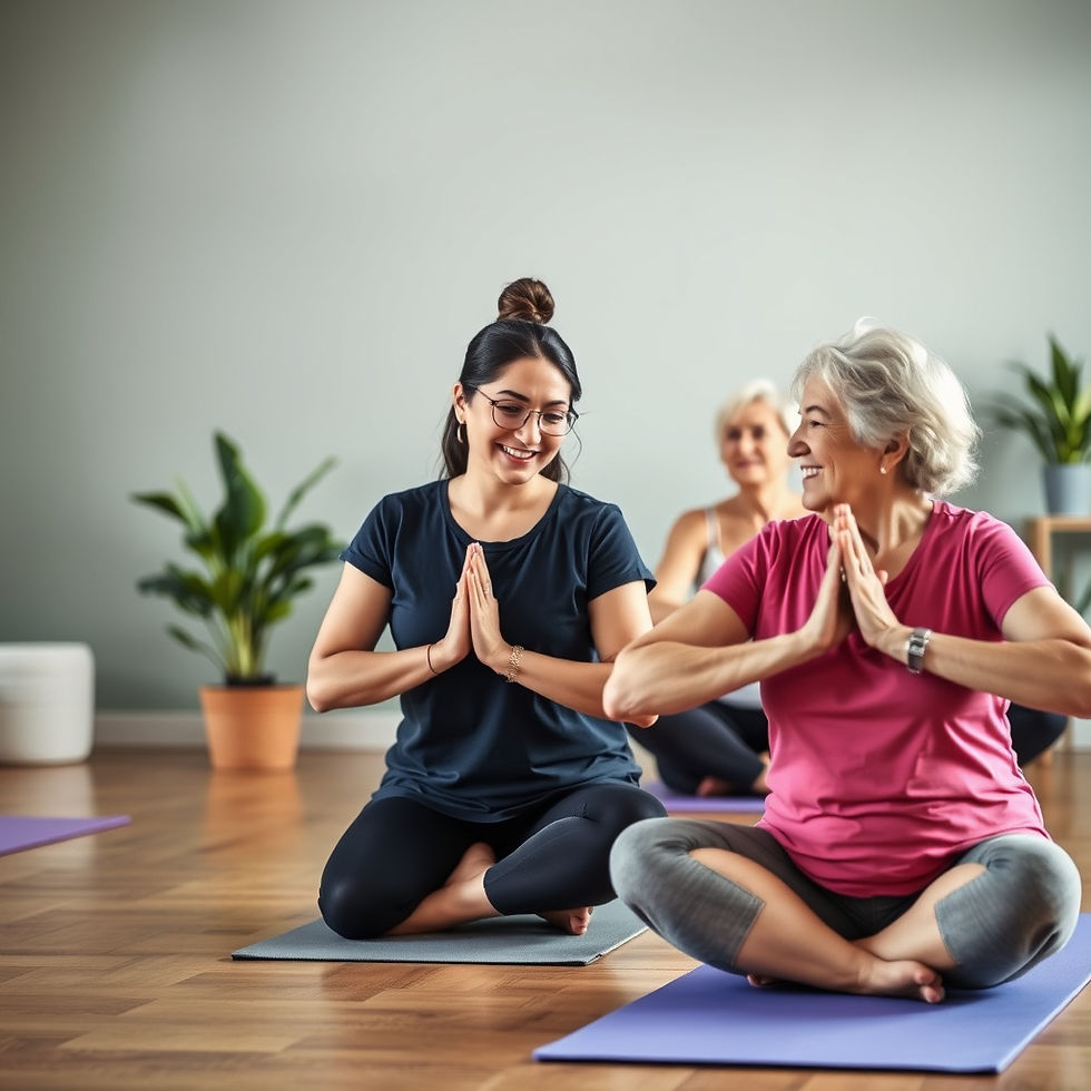 Hispanic Senior Community Center - Provides classes by Yoga instructor Gladdis every Tuesday from 9-10am.