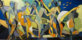 'Time to Party' 30x48 $1200