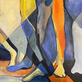 'Feet' 10x10 - sold
